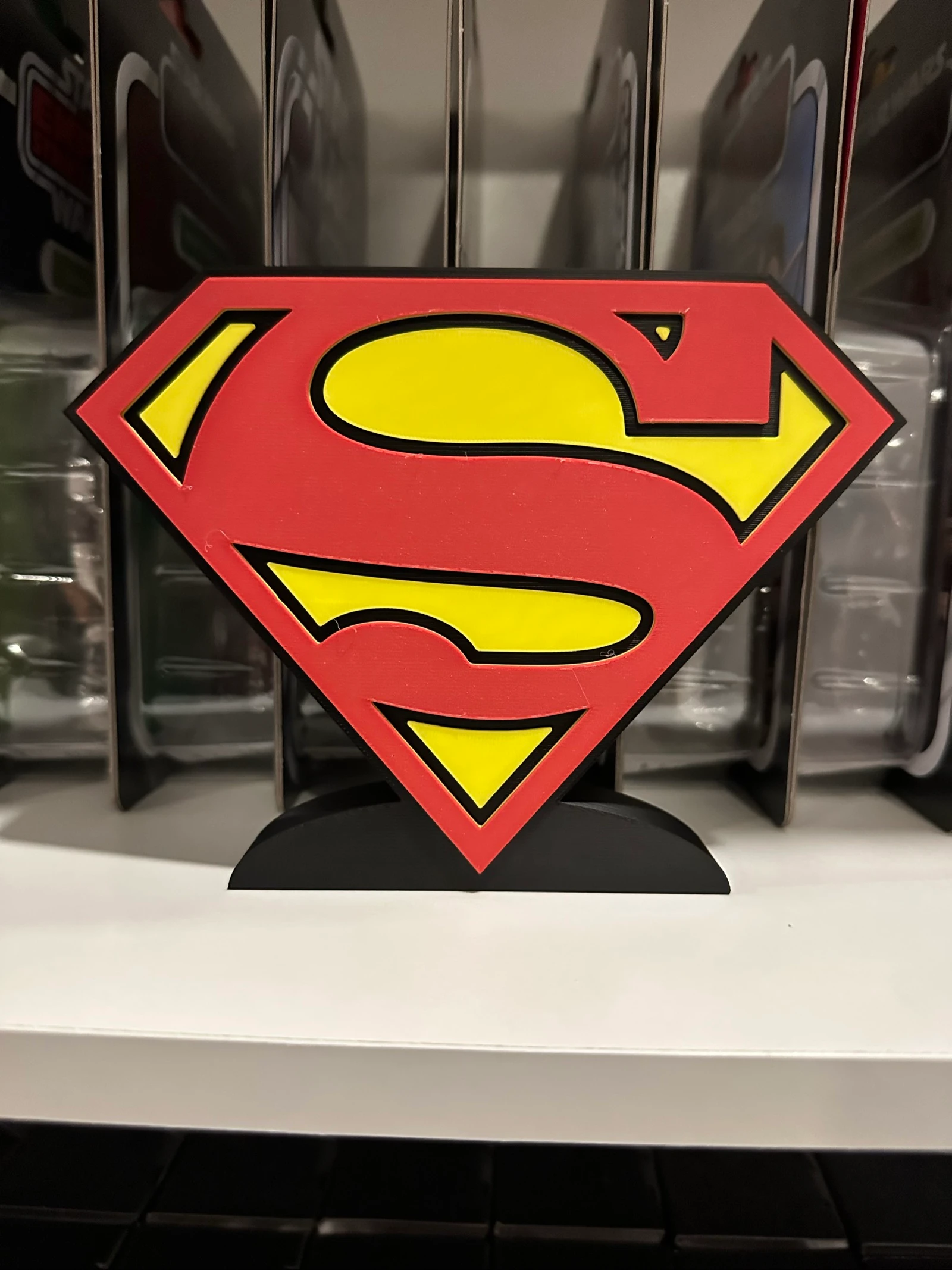 Superman 3D logo